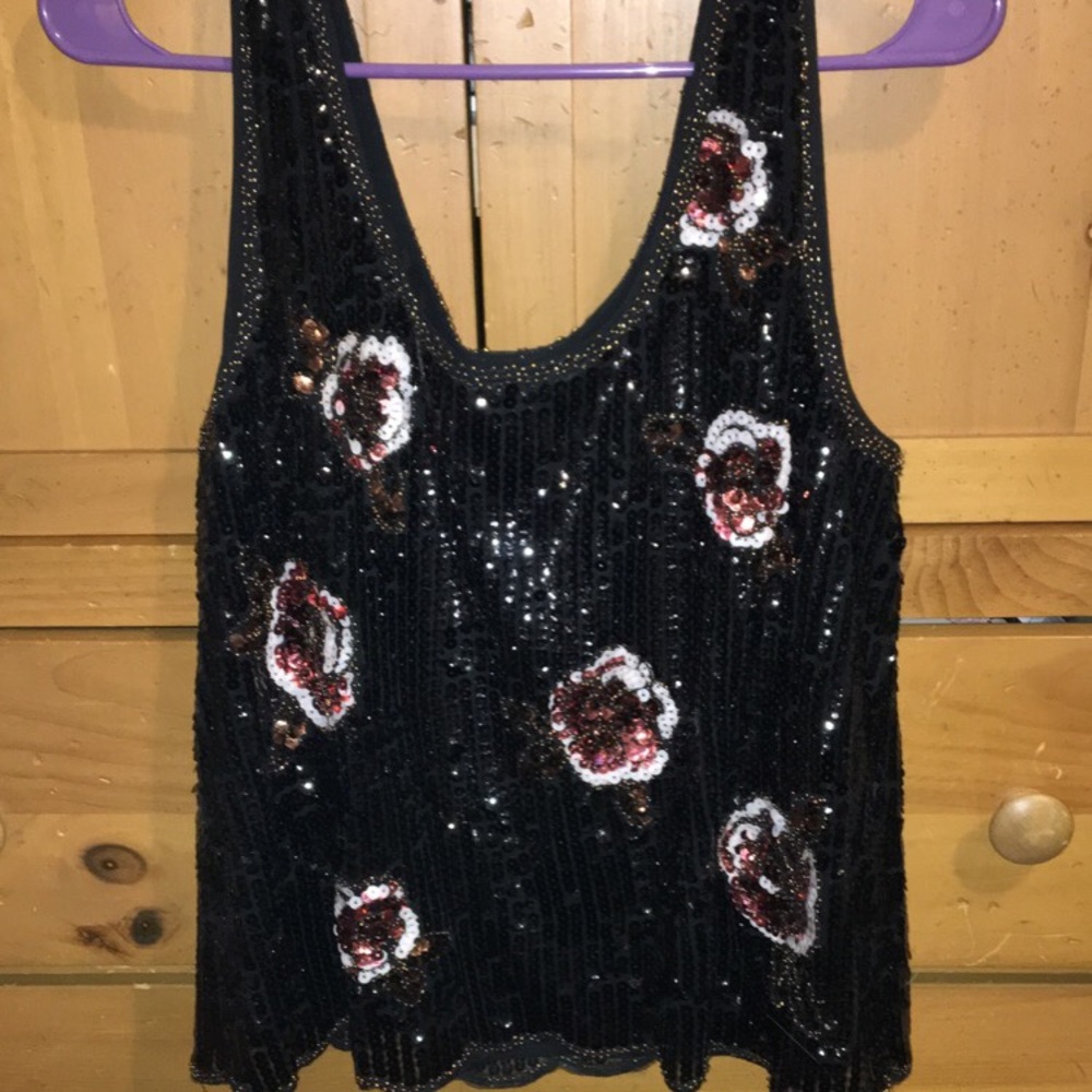 Pink Sparkle Shine Party Top